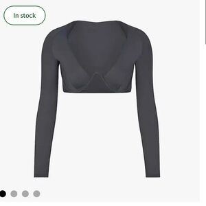 SKIMS swim long sleeve underwire top